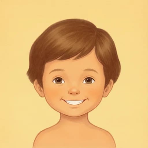 Classic storybook protagonist style